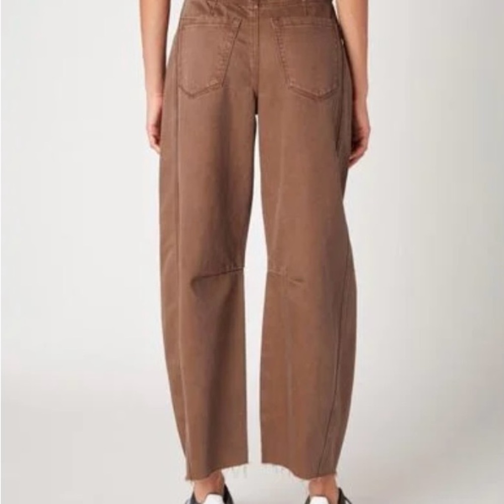Just Black High Rise Brown Jeans - Picture 3 of 6